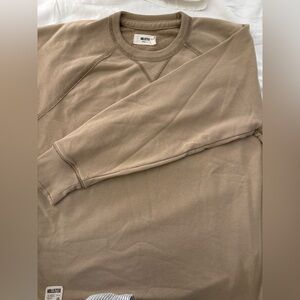 Hollister Beige Crewneck Sweatshirt